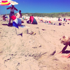 Leukste strand van Nederland met kind